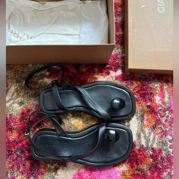 GIA X ROSIE flat wrap sandal size 8 - Picture 7 of 11